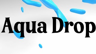 Triboss - Aqua Drop Resimi