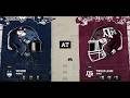 NCAA 26 Texas A&amp;M rebuild 2038 week 5 Vs. UConn