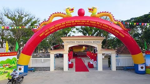 Lễ Công Bố Xã Nghĩa Dũng Đạt Chuẩn Nông Thôn Mới Năm 2020!