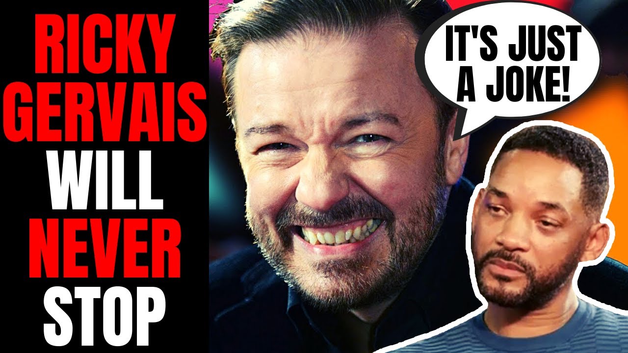 Ricky Gervais SLAMS Will Smith Oscars Slap | Tells EVERYONE That "Jokes