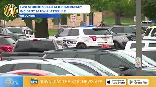 Two students dead after emergency incident at UW-Platteville