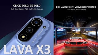 Lvav X3 Specifications & Price. Lava X3 Smartphone Full Review.