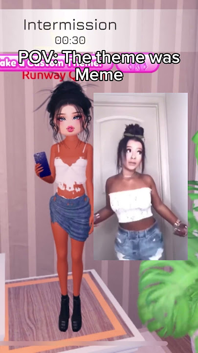 Pov: The DTI theme was Meme #roblox