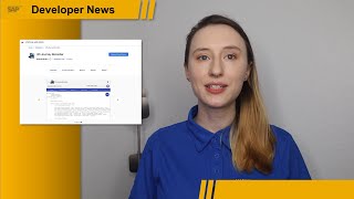Teched Applications And Business Process, Cap Oct 2022, Ui5 Recorder Sap Developer News
