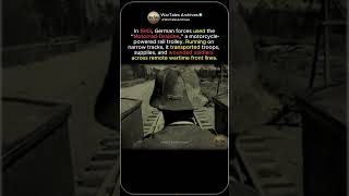 WWII Germany’s Motorcycle Rail “Trainbulance” (1943)