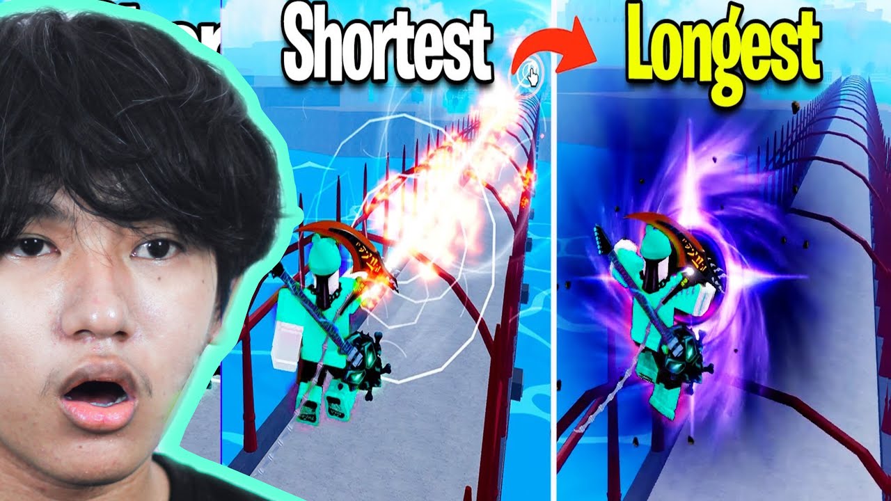 ខ្ញុំបានTest Fruitsដែរបាញ់បានឆ្ងាយជាងគេក្នុង Blox Fruits