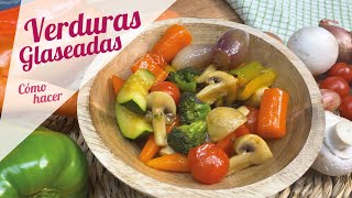 GLASEADO PARA VERDURAS | Cómo hacer verduras glaseadas