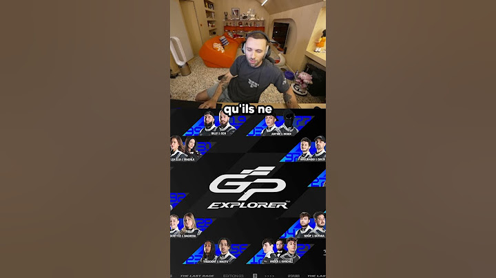 Récap des écuries au GP Explorer 3