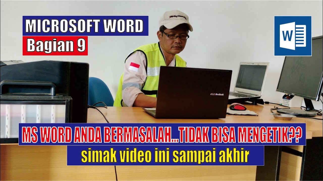 cara mengatasi ms word tidak bisa mengetik unlicensed
