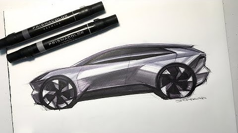 Sports CUV: Marker Rendering Demo in Side View