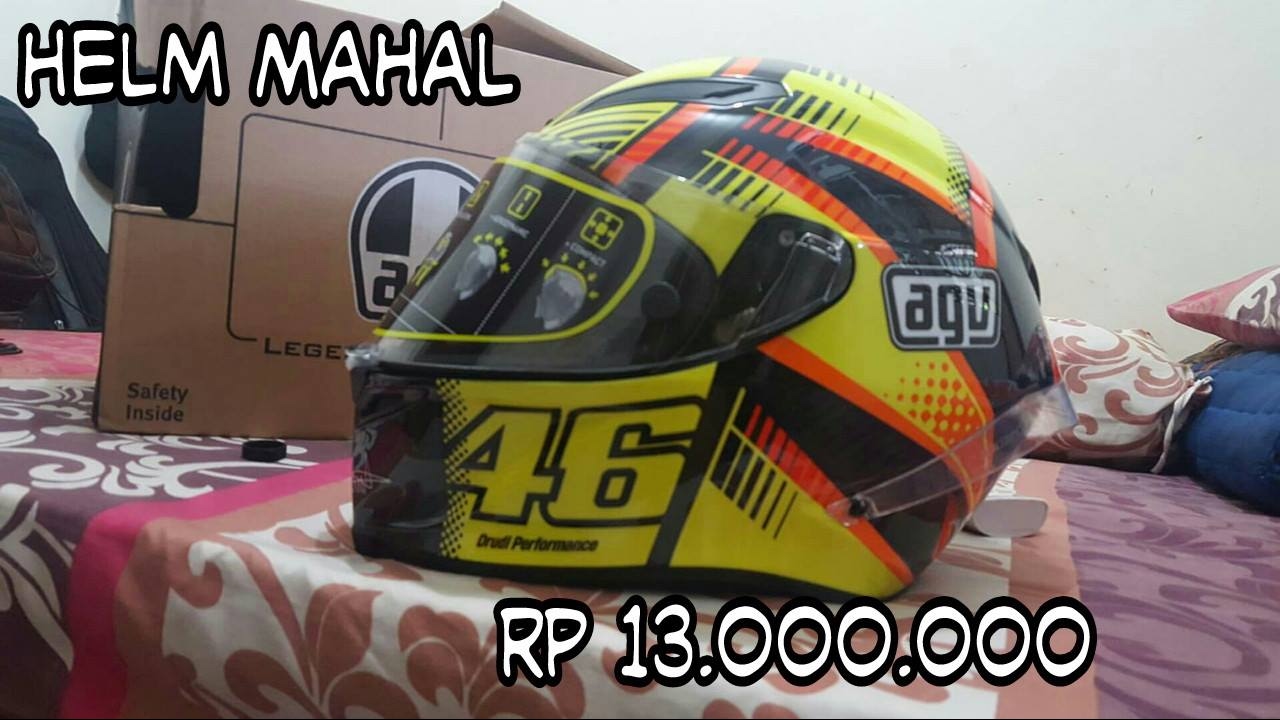 Helm Seharga Motor B*at! Unboxing AGV PISTA GP SOLELUNA QATAR 2015! -  YouTube