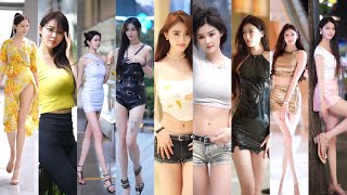 Hottest Chinese Girls Street Fashion Style  |   Mejores Street Fashion Tik Tok 2023
