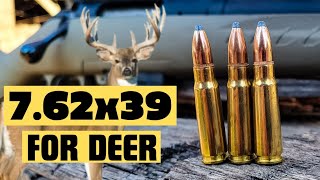 7.62x39 For Deer Hunting  Ammo Testing