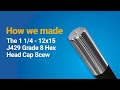 How we made  j429 hex head cap screw