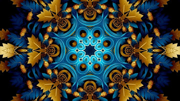 Free VJ Loop Psychedelic, Splendor, Fractal Flame [4K] 60 FPS