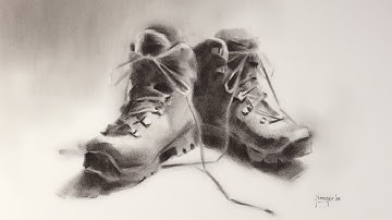 Houtskooltekening met 1 gereedschap | Blending Stump