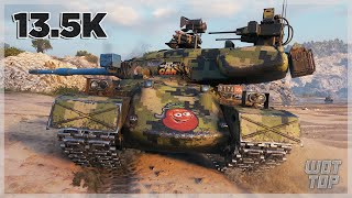 картинка: Black Rock - 13.5К УРОНА 7 ФРАГОВ - World of Tanks