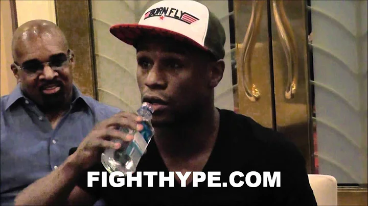 MAYWEATHER DISCUSSES TURNING PRO AND SPARRING PERN...