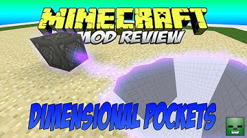 DIMENSIONAL POCKETS MOD (ModJam) - Dimensiones dentro de bloques [Forge][1.7.10][Español]