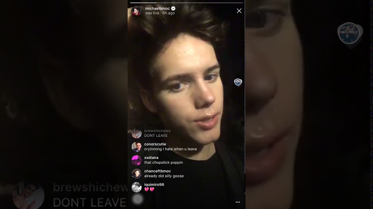 Michael Conor Instagram Live (09.18.17) In Real Life