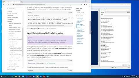 How to Install Microsoft Teams PowerShell Module