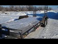 My new trailer!! 10k load trail 20&#39; equipment hauler!!