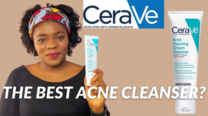 Cerave Acne Foaming Cream Cleanser Review | Dr Janet