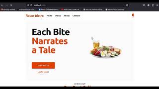 responsive restaurant online ordering system with Next.js, Tailwind and mongodb