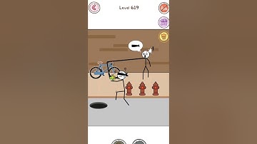 Thief Puzzle Game Level-619 Solution #shorts #youtubeshorts #thiefpuzzle #gameplay #viralshorts