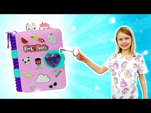 Видео: Открываем секреты Funlockets! Какие игрушки и куклы в башне? Игровые наборы и дневник для девочек