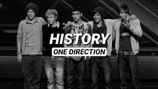 One Direction - History | Lyrics + Pronunciación