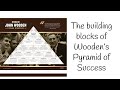 Wooden Pyramid of Success Building Blocks