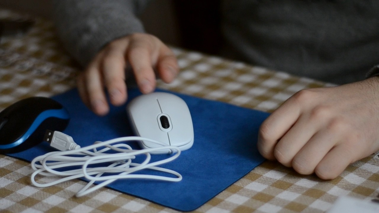 Мышь Logitech B100 распаковка и первые впечатления