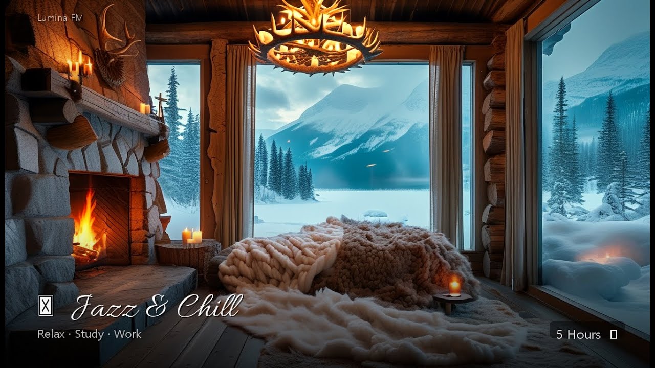 Northern Lights Jazz 🌌 Soft Piano for Deep Sleep & Rest