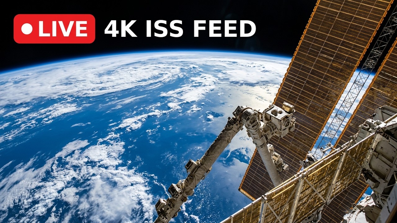 NASA Live Stream 4K View Earth from Space: ISS Live Feed October 17 2026