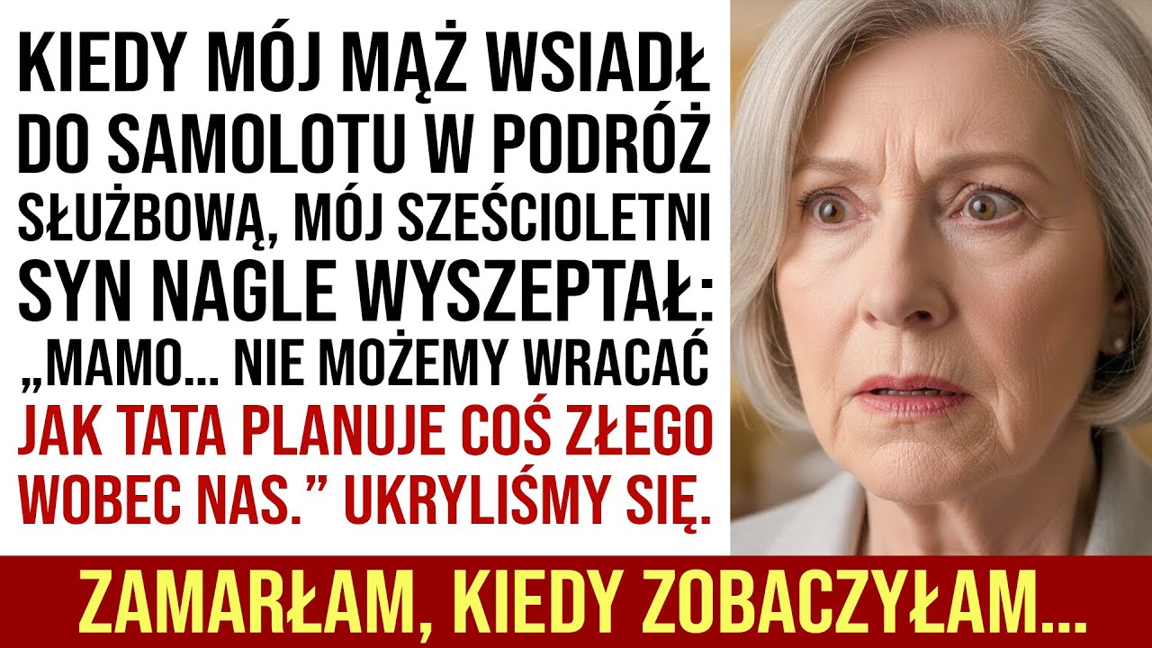 Zawsze będę ci wierzyć, synku. Zawsze. Te słowa powiedziałam sześcioletniemu Kacprowi na lotnisku, gdy błagał mnie, żebym nie wracała do domu. Tydzień wcześniej mówił mi o dziwnym samochodzie...
