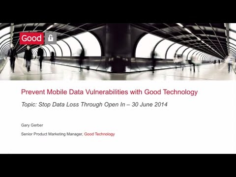 Mobile Data Vulnerability: Open In