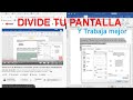 Dividir pantalla del computador as aprenders fcil desde los tutoriales