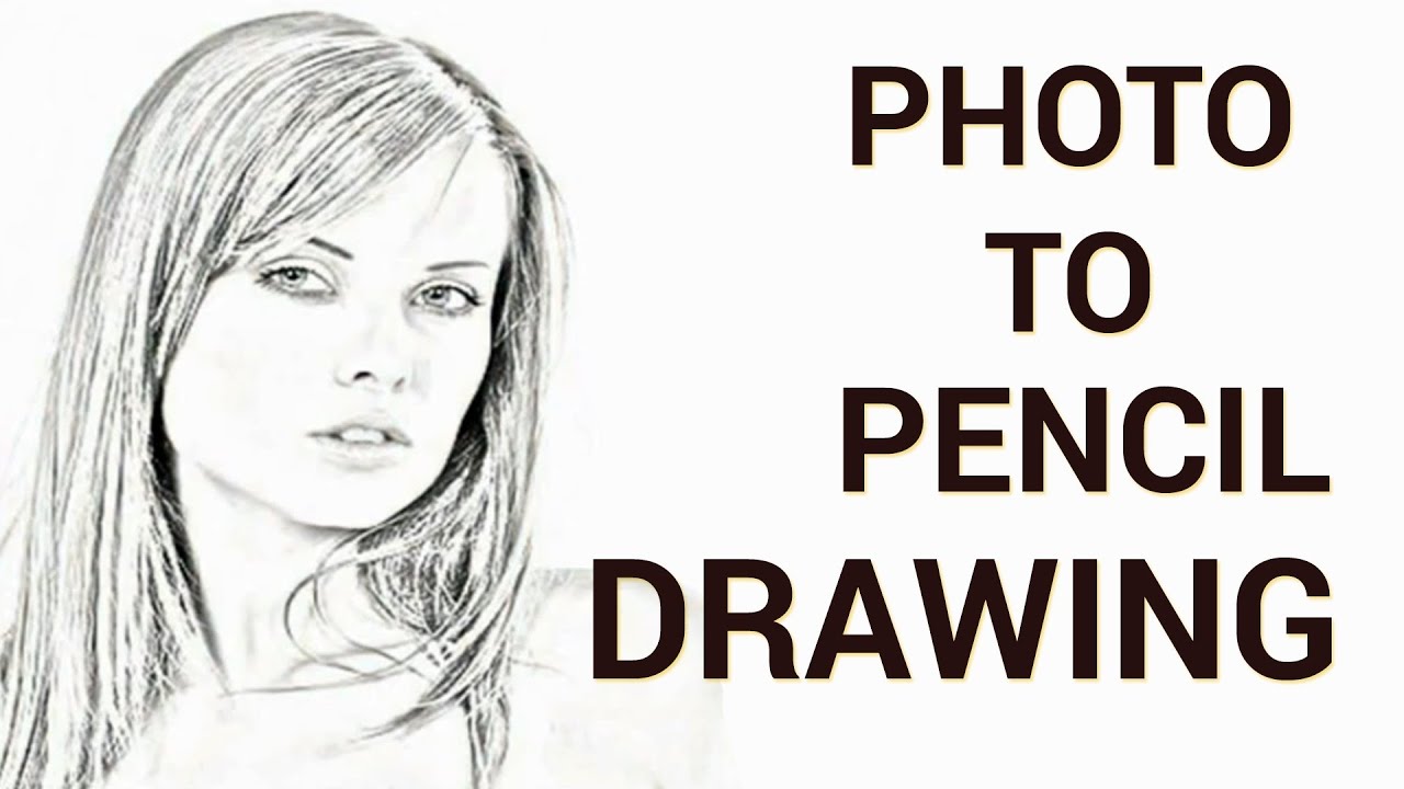 How To Convert A Photo To A Pencil Drawing In Adobe Photoshop