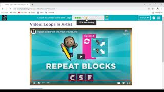 Learning to code with code.org Lesson 3