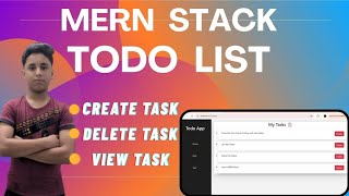 Build a MERN Stack ToDo App | Create, Read, Delete Tasks with API & Offcanvas Details