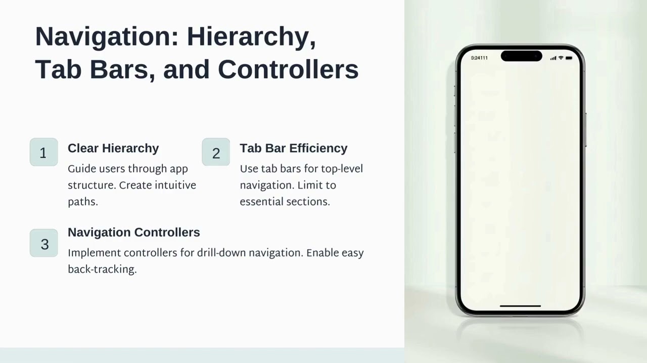 iOS: A Guide to Apple’s Human Interface Guidelines (HIG)
