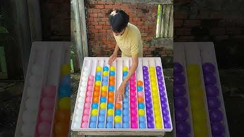 How to Solve Hard Sorting Balls Puzzles Sorting Balls Puzzle Game🤯#ballsortpuzzle #popit #mainanpuzz