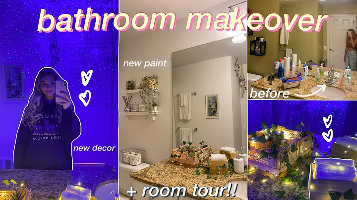 EXTREME BATHROOM MAKEOVER + TRANSFORMATION *aesthe...