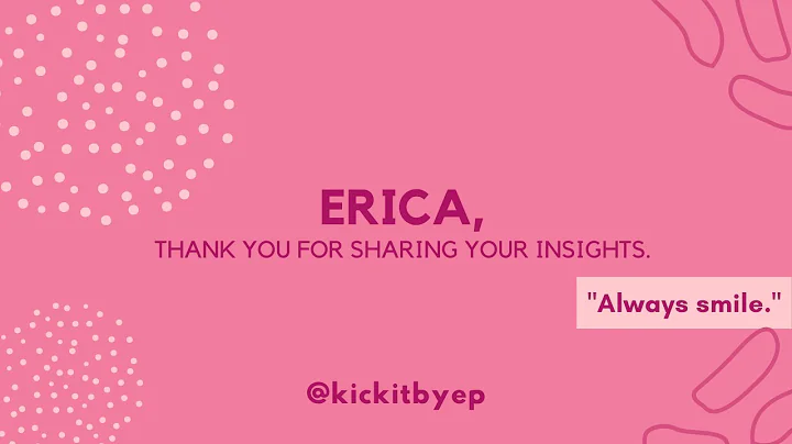 Lunchtime Conversation with Erica Calhoun