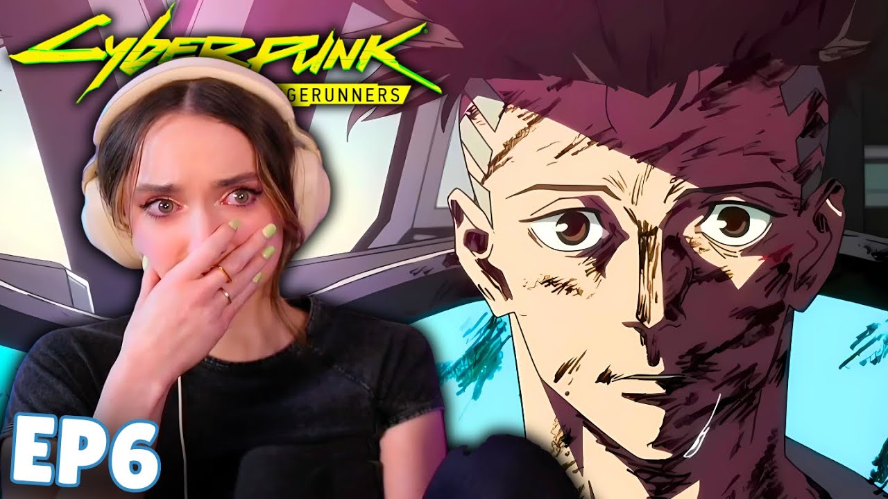 МЭЙН СТАНОВИТСЯ КИБЕРПСИХОПАСНЫМ 😭 | НАКОНЕЦ-ТО ПОСМОТРЕЛ «Киберпанк: Бегуны на грани» | РЕАКЦИЯ ...