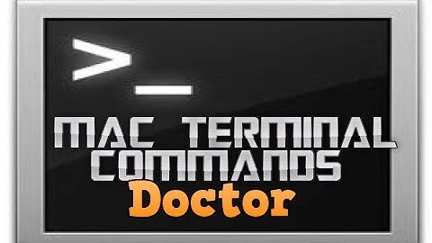 Mac Terminal Commands | Doctor