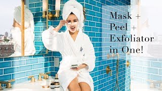Mask + Peel + Exfoliator in One! | My Night Routine