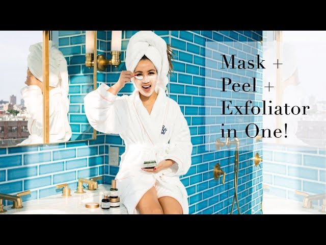 Mask + Peel + Exfoliator in One! | My Night Routine