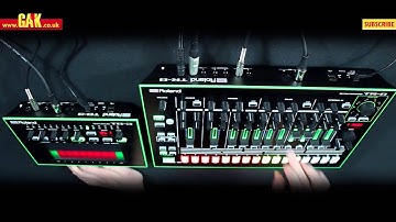 Roland - Aira TR-8 & TB-3 Maxxi Soundsystem Demo at GAK